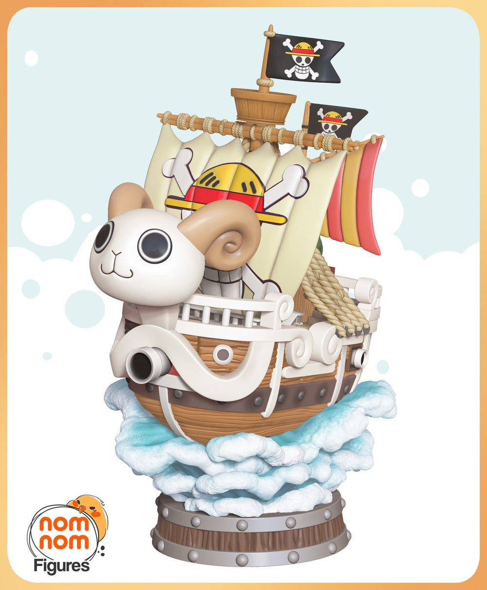 Chibi Going Merry — One Piece — Statue by NomNom