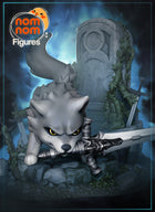 Chibi Great Grey Wolf Sif — Dark Souls — Statue by NomNom