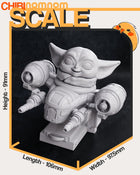 Chibi Grogu — Mandalorian — Statue by NomNom