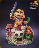 Chibi He-Man — Statue by NomNom