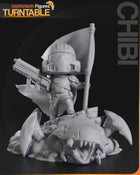 Chibi Helldiver — Helldivers 2 — Statue by NomNom