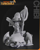Chibi Helldiver — Helldivers 2 — Statue by NomNom