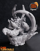 Chibi Ifrit — Final Fantasy — Statue by NomNom