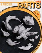 Chibi Ifrit — Final Fantasy — Statue by NomNom