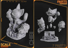 Chibi Jiji — Kiki's Delivery Service — Statue by NomNom