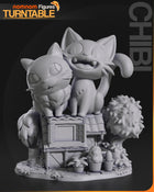 Chibi Jiji — Kiki's Delivery Service — Statue by NomNom