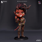 Chibi Karlach — Baldur's Gate 3 — Statue by Bulkamancer