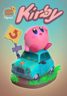 Chibi Kirby — Statue by NomNom