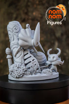 Chibi Knight and Hornet — Hollow Knight — Statue by NomNom
