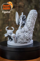 Chibi Knight and Hornet — Hollow Knight — Statue by NomNom