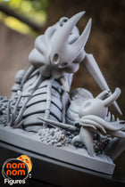 Chibi Knight and Hornet — Hollow Knight — Statue by NomNom