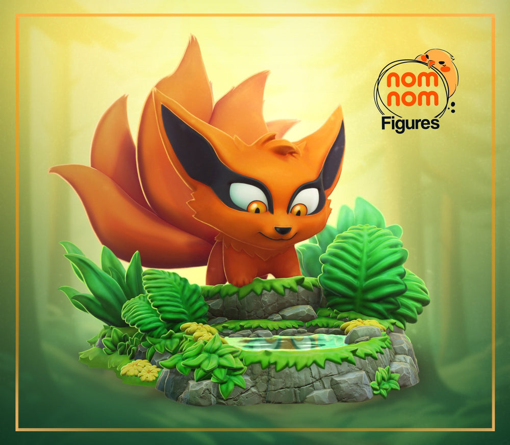 Chibi Kurama — Naruto — Statue by NomNom