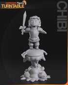 Chibi Laios Touden — Dungeon Meshi — Statue by NomNom