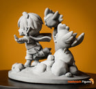 Chibi Link — Zelda Breath of the Wild — Statue by NomNom
