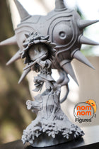 Chibi Majora and skull kid — The legend of Zelda — Statue by NomNom