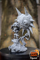 Chibi Majora and skull kid — The legend of Zelda — Statue by NomNom