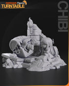 Chibi Mimic Chest x Frieren — Statue by NomNom
