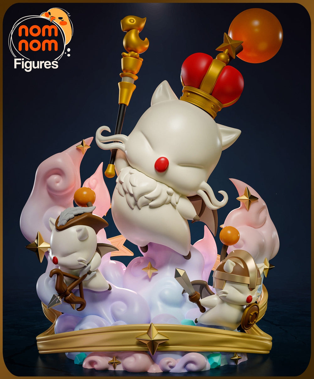 Chibi Moogle King Mog XII — Final Fantasy — Statue by NomNom