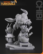 Chibi Mushu — Mulan — Statue by NomNom