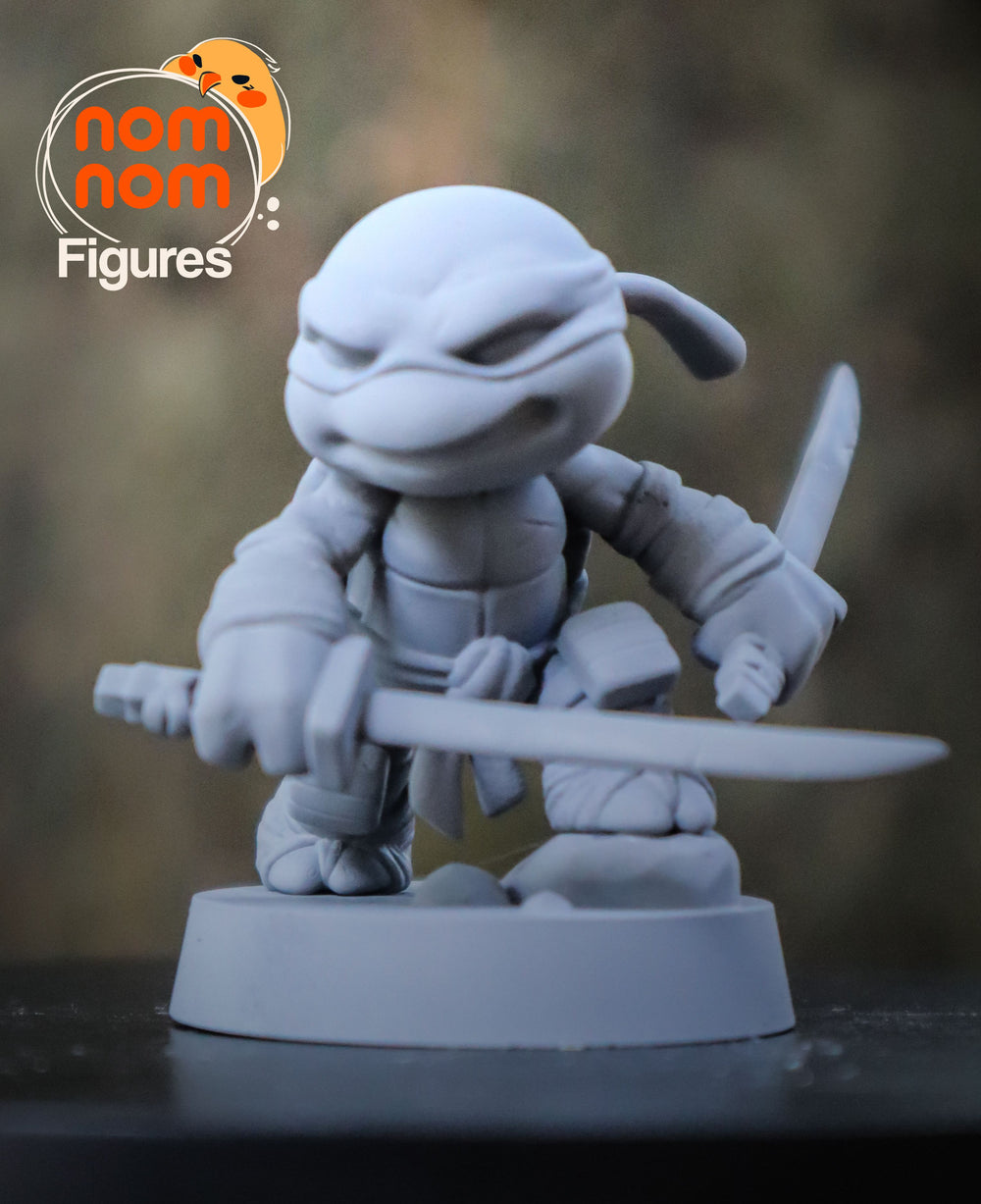 Chibi Ninja Turtles — Teenage Mutant Ninja Turtles — Statue by NomNom