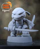 Chibi Ninja Turtles — Teenage Mutant Ninja Turtles — Statue by NomNom