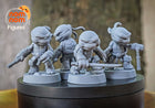 Chibi Ninja Turtles — Teenage Mutant Ninja Turtles — Statue by NomNom