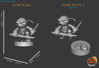 Chibi Ninja Turtles — Teenage Mutant Ninja Turtles — Statue by NomNom