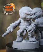 Chibi Ninja Turtles — Teenage Mutant Ninja Turtles — Statue by NomNom