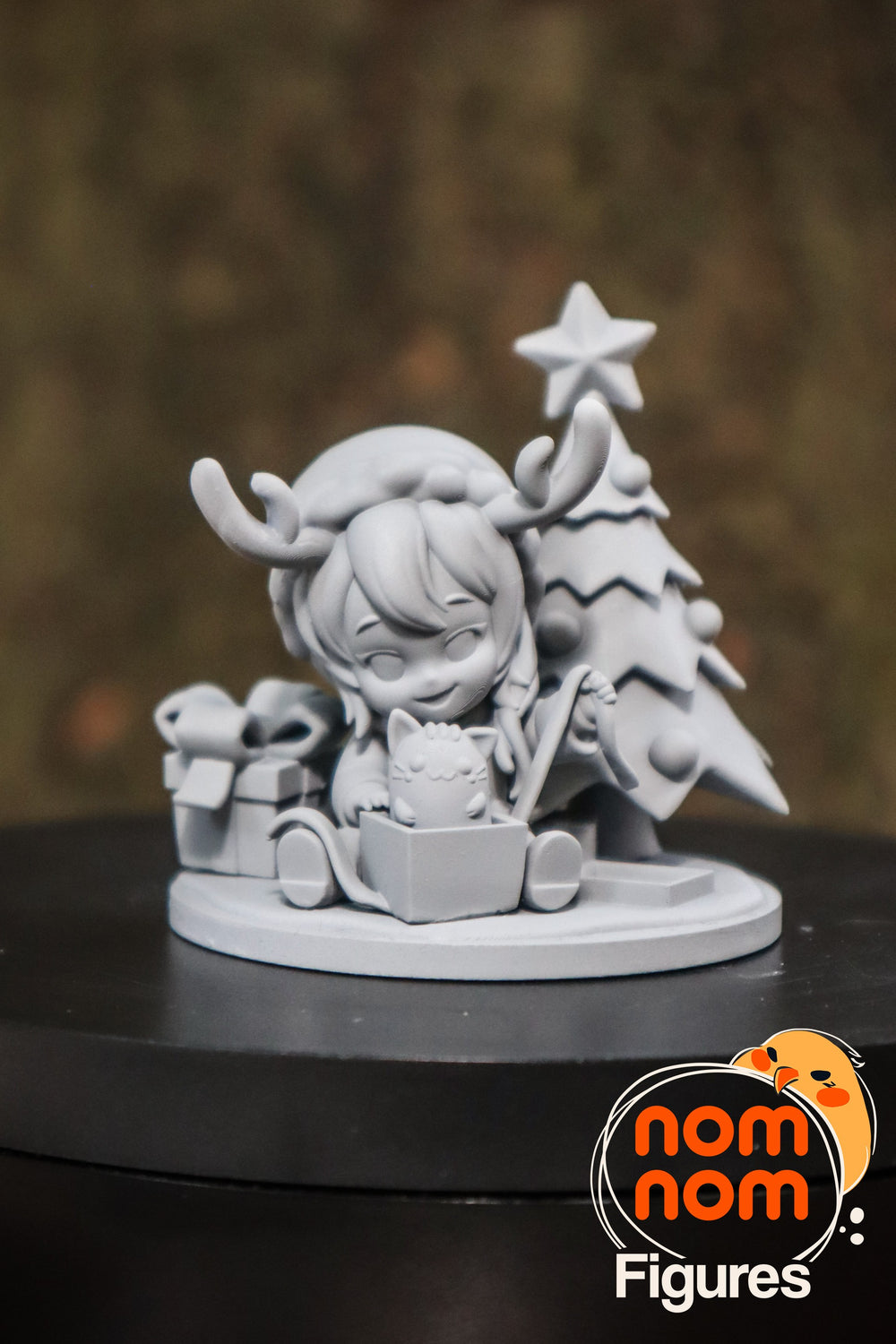 Chibi Nomi — NomNom Original Character — Statue by NomNom