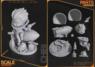 Chibi Nuka Girl — Fallout 4 — Statue by NomNom