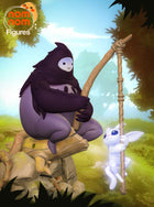 Chibi Ori and Naru — Ori and the Blind Forest — Statue by NomNom