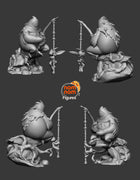Chibi Ori and Naru — Ori and the Blind Forest — Statue by NomNom