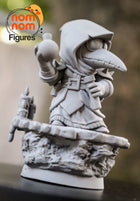 Chibi Plague Doctor — Darkest Dungeon — Statue by NomNom