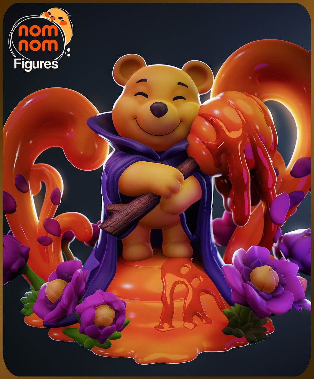 Chibi Pooh — Lorcana — Statue by NomNom