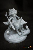 Chibi Princess Mononoke — Statue by NomNom
