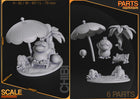 Chibi Psyduck — Pokemon — Statue by NomNom