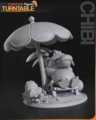 Chibi Psyduck — Pokemon — Statue by NomNom