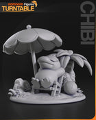 Chibi Psyduck — Pokemon — Statue by NomNom