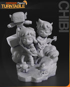 Chibi Ramona Flowers — Scott Pilgrim Takes Off — Statue by NomNom