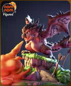 Chibi Rathalos — Monster Hunter World — Statue by NomNom