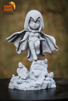 Chibi Raven — Teen Titans — Statue by NomNom