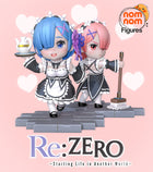 Chibi Rem &amp; Ram — Re:Zero — Statue by NomNom