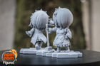 Chibi Rem &amp; Ram — Re:Zero — Statue by NomNom
