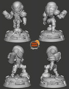 Chibi Samus — Metroid — Statue by NomNom
