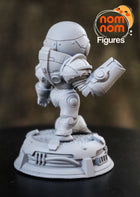 Chibi Samus — Metroid — Statue by NomNom