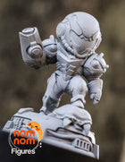Chibi Samus — Metroid — Statue by NomNom