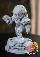 Chibi Samus — Metroid — Statue by NomNom