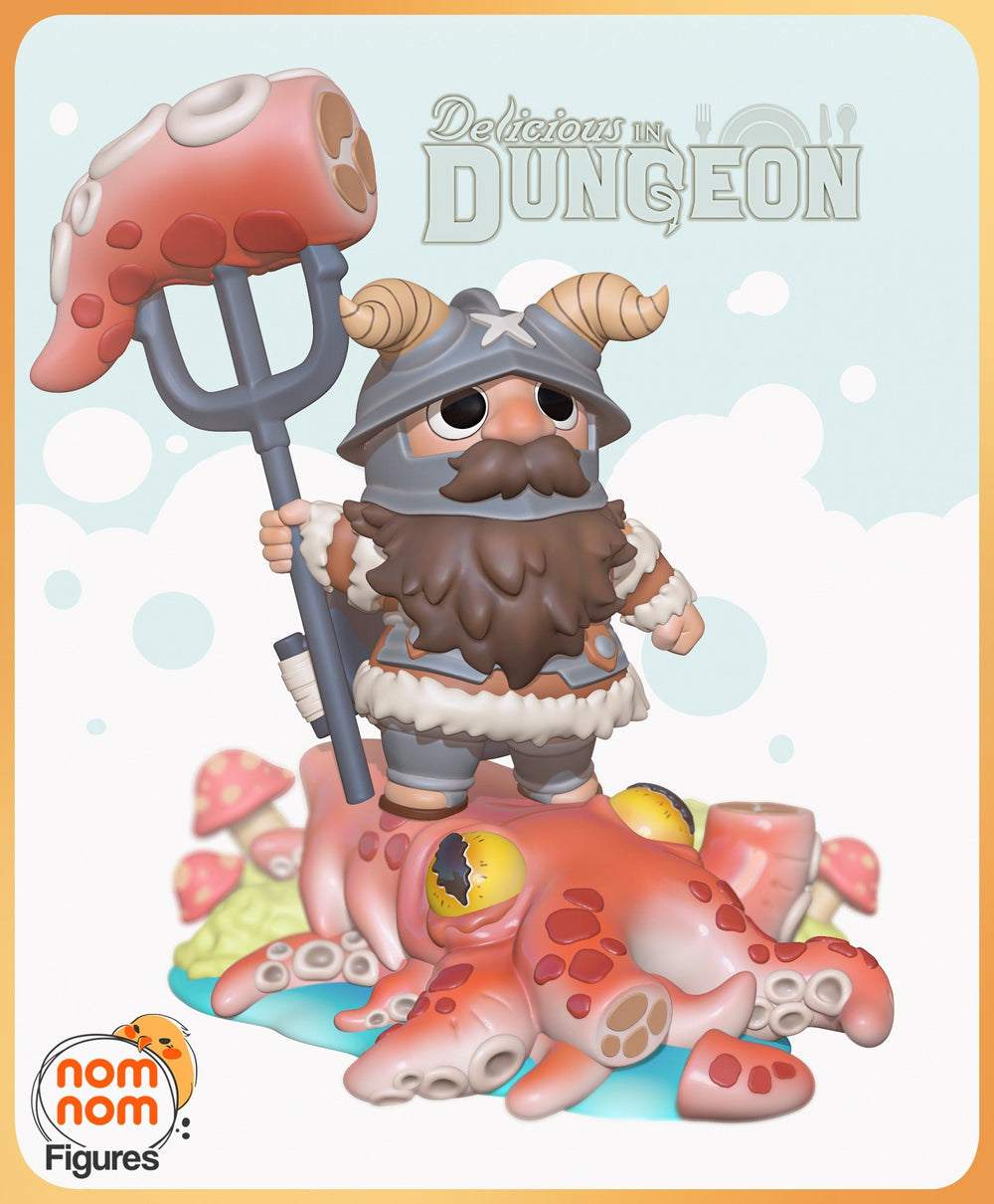 Chibi Senshi — Dungeon Meshi — Statue by NomNom