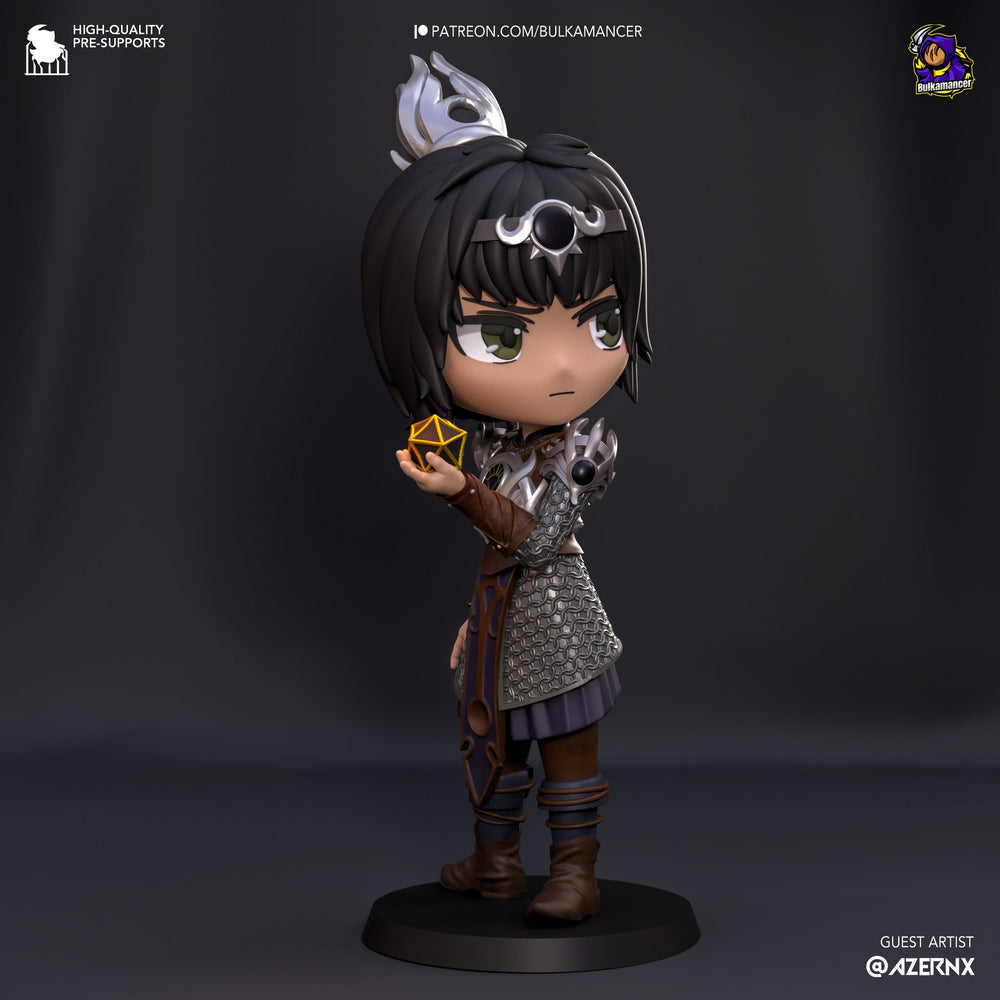 Chibi Shadowheart — Baldur's Gate 3 — Statue by Bulkamancer
