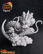 Chibi Shenron with Goku — Dragonball — Statue by NomNom